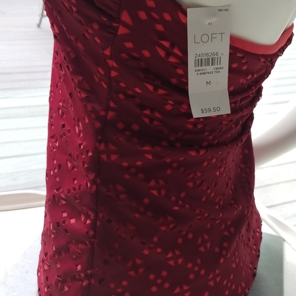 NEW LOFT Beach Halter Swim Top M - Picture 4 of 5
